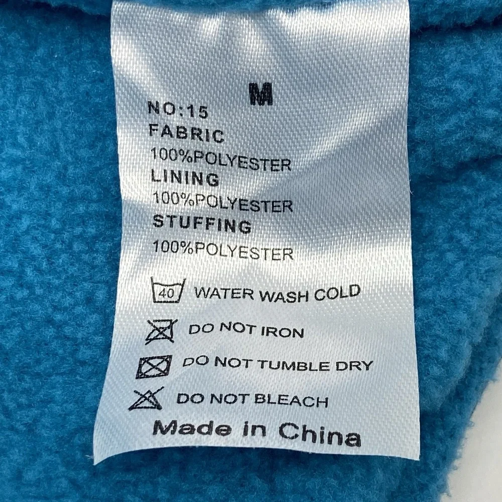 Lelepet Doggy Size Medium Waterproof Jacket With Harness Fleece Gorpcore Cozy